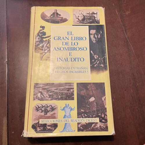 Portada del libro de El gran libro de lo asombroso