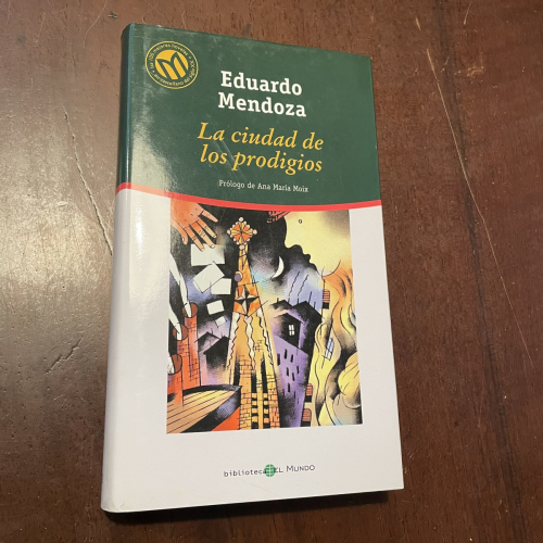 Portada del libro de La ciudad de los prodigios