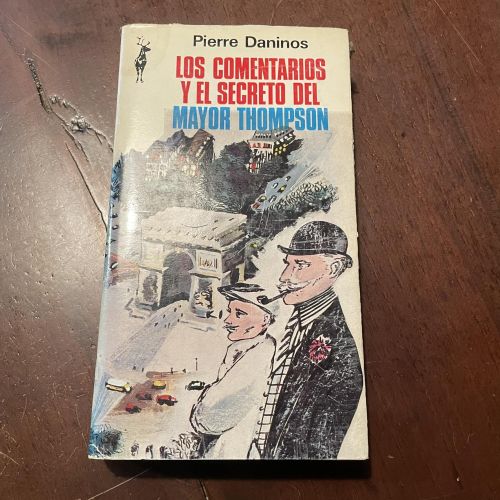 Portada del libro de Los comentarios y el secreto del mayor Thompson
