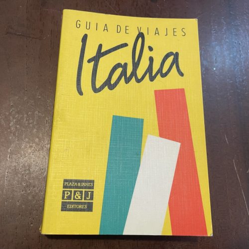 Portada del libro de Guía de viajes. Italia