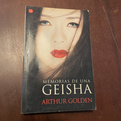 Portada del libro de Memorias de una geisha