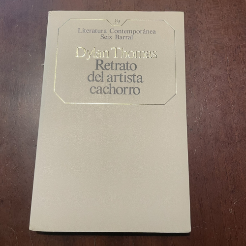 Portada del libro de Retrato del artista cachorro