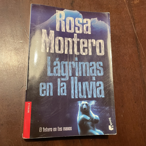 Portada del libro de Lágrimas en la lluvia