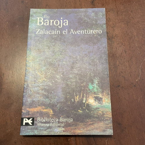 Portada del libro de Zalacaín el aventurero