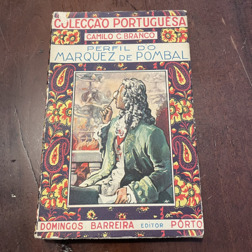 Portada del libro de Perfil do Marquez de Pombal (portugués)