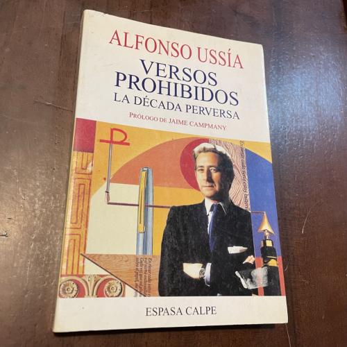 Portada del libro de Versos prohibidos. La década perversa