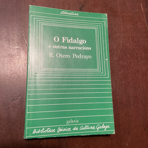 Portada del libro de O fidalgo e outras narracións (galego)