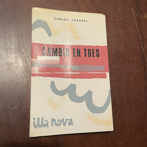 Portada del libro de Cambio en tres (portugués)