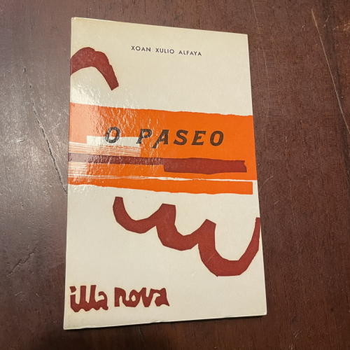 Portada del libro de O paseo (galego)