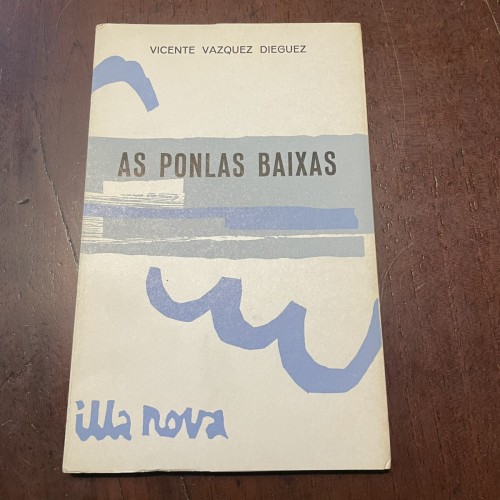 Portada del libro de As ponlas baixas (galego)
