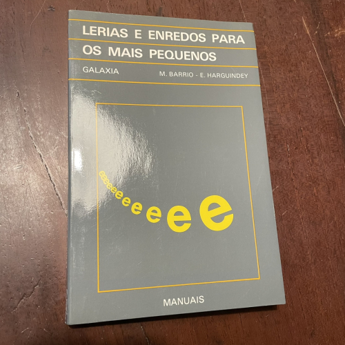 Portada del libro de Lerias e enredos para os mais pequenos (galego)