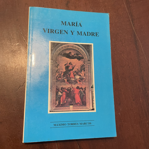 Portada del libro de María virgen y madre