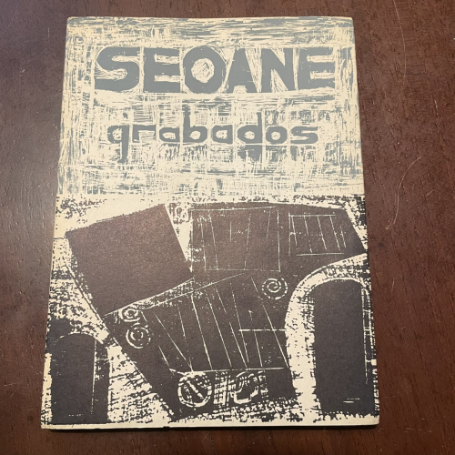 Portada del libro de Seoane grabados (galego)
