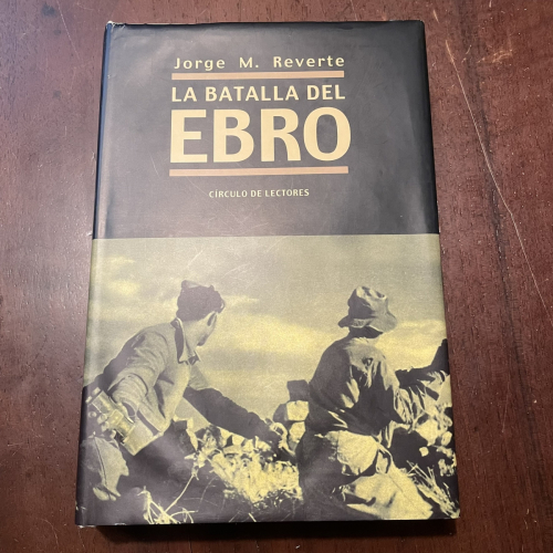 Portada del libro de La batalla del Ebro