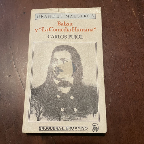 Portada del libro de Balzac y la comedia humana