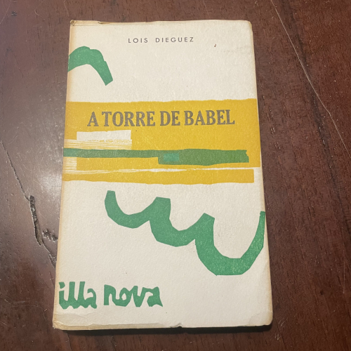 Portada del libro de A torre de Babel (galego)