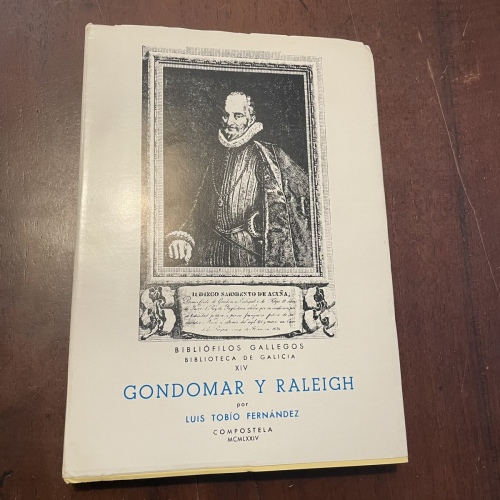 Portada del libro de Gondomar y Raleigh