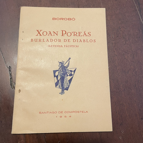 Portada del libro de Xoan Po'reás burlador de diablos