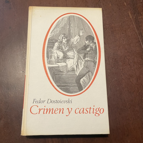 Portada del libro de Crimen y castigo