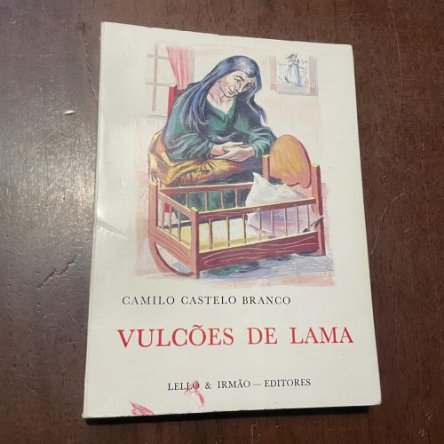 Portada del libro de Vulcoes de lama (potugués)