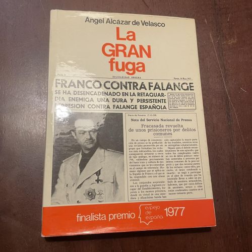 Portada del libro de La gran fuga