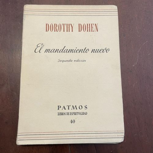 Portada del libro de El mandamiento nuevo