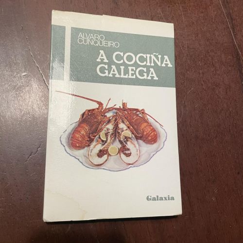 Portada del libro de A cociña galega (galego)