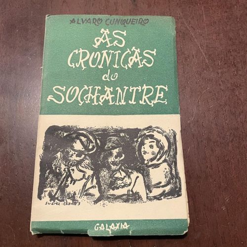 Portada del libro de As cronicas de Sochantre (galego)