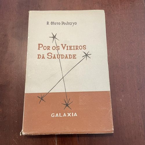 Portada del libro de Por os Vieiros da Saudade (galego)