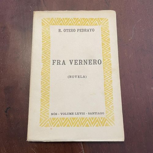 Portada del libro de Fra vernero (galego)