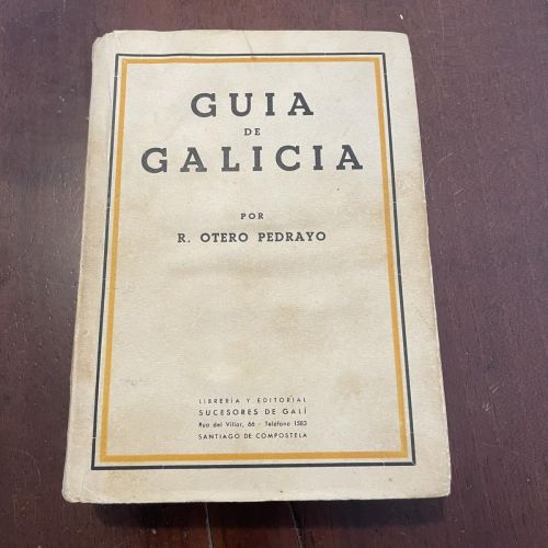 Portada del libro de Guía de Galicia 