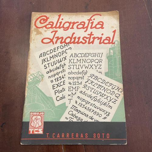 Portada del libro de Caligrafía industrial