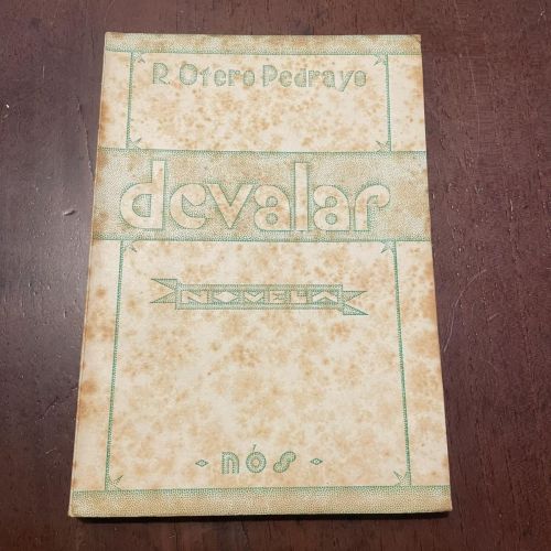 Portada del libro de Devalar (galego)
