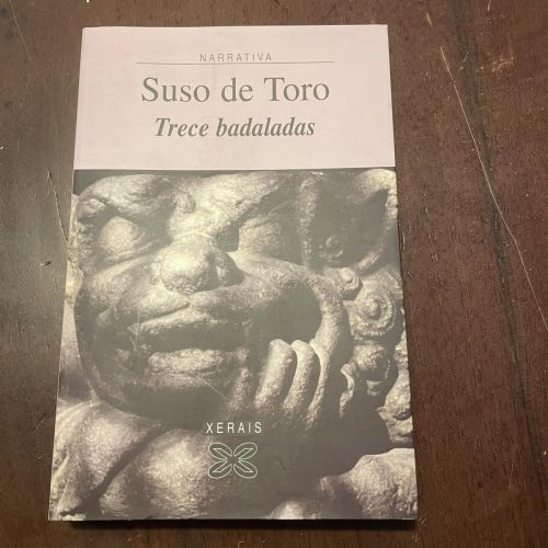 Portada del libro de Trece badaladas (galego)