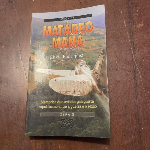 Portada del libro de Matádeo mañá (galego)