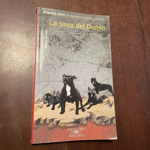 Portada del libro de La sima del Diablo