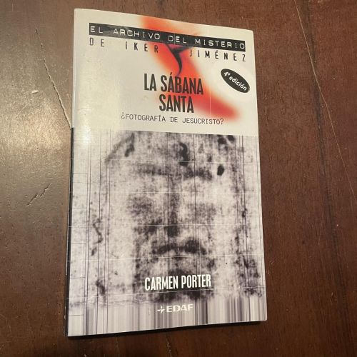 Portada del libro de La sábana santa