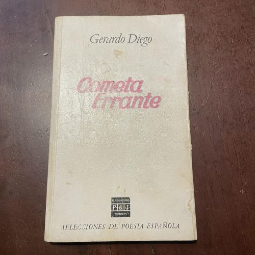 Portada del libro de Cometa errante