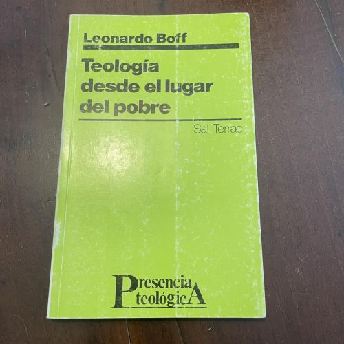 Portada del libro de Teología desde el lugar del pobre