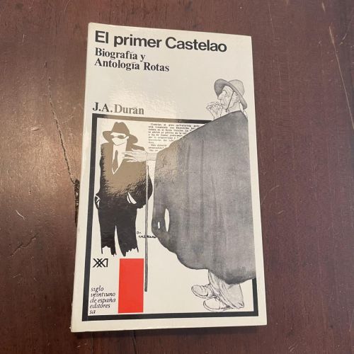 Portada del libro de El primer Castelao. Biografía y antología rotas (1910-1916)