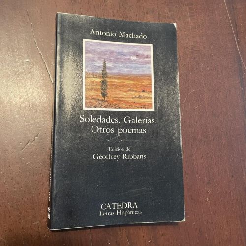 Portada del libro de Soledades. galerías. Otros poemas