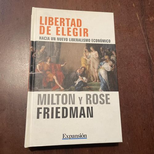 Portada del libro de Libertad de elegir