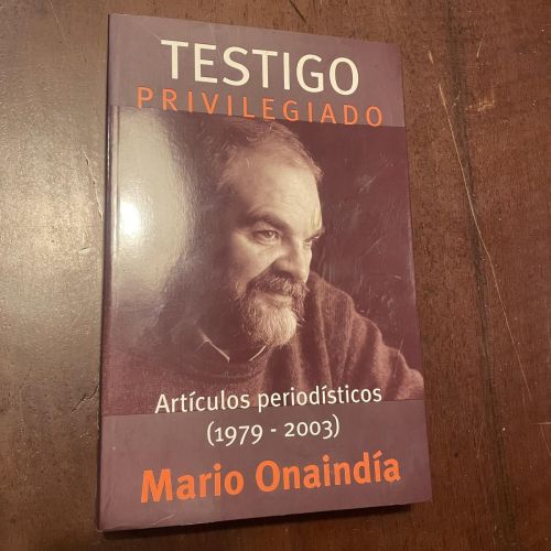 Portada del libro de Testigo privilegiado