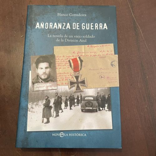 Portada del libro de Añoranza de guerra
