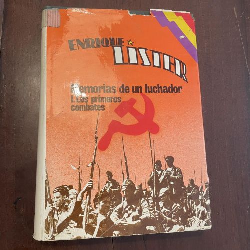 Portada del libro de Memorias de un luchador. Los primeros combates