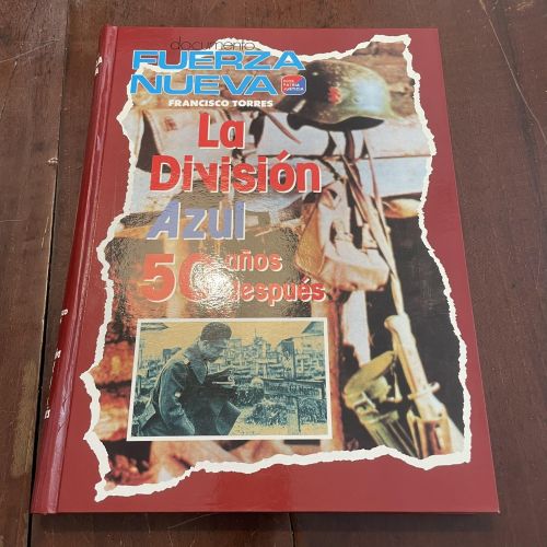 Portada del libro de La División Azul 50 años después