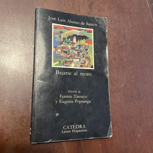 Portada del libro de Bajarse al moro