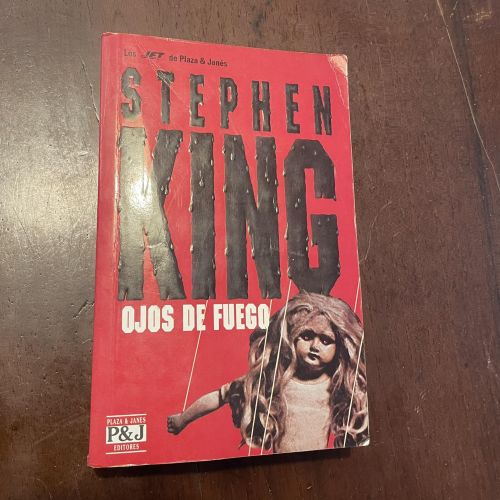 Portada del libro de Ojos de fuego