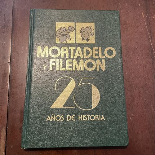 Portada del libro de Mortadelo y Filemón 25 años de historia