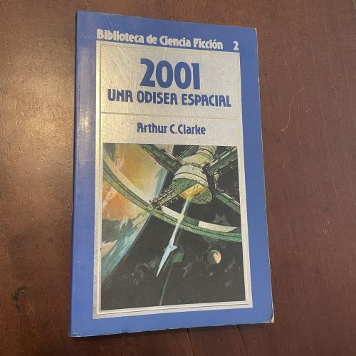Portada del libro de 2001 Una odisea espacial